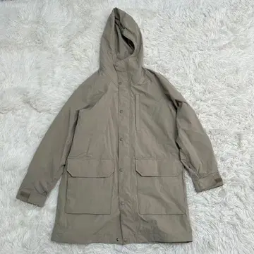 UNIQLO 유니클로 윈드프루프 후디드 코트 베이지