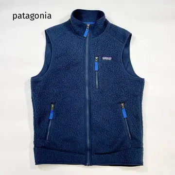 patagonia 파타고니아 플리스 보아 베스트 네이비 M