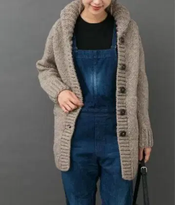 어반 리서치 도어스 페루 로우 게이지 롱 가디건