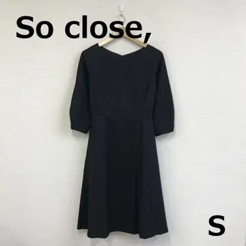 H1107B14 [ So close, ] 라메 믹스 원피스