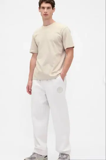 GAP 배기 팬츠 화이트