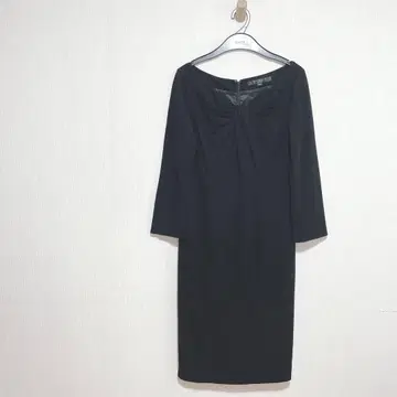 마테리아 MATERIA 블랙 드레이프 타이트