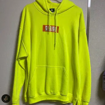 P.i 네온 후드티