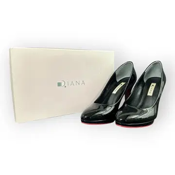 DIANA 다이애나 레드 밑창 에나멜 하이힐 23.5