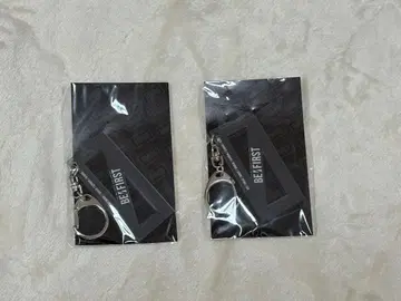 BE:FIRST 클리어 로고 키링 (스모크) 2개 세트