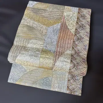 사가노 기리바메 조직 금은사 후쿠로 오비