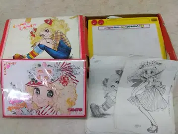 캔디캔디 그림 그리기 데스크 미스 만화가