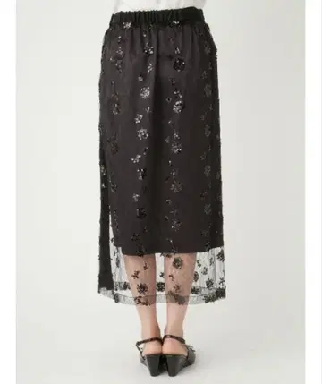 FRAY I.D 전개 튤 2way 스커트 프레이 아이디