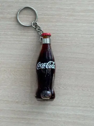 코카콜라 보틀 키링 유리제 (콜라 포함)