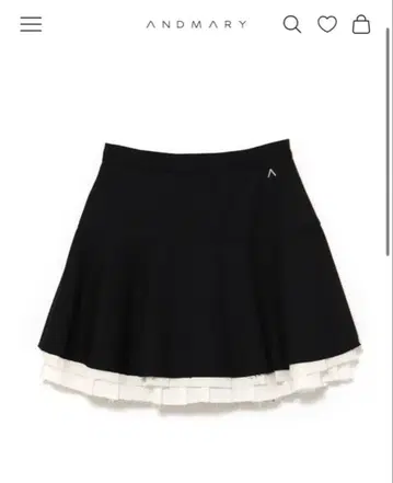 andmary chu chu flare 미니 스커트 M 사이즈