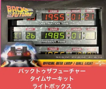 미개봉 새상품 백투더퓨처 타임 서킷 라이트 박스
