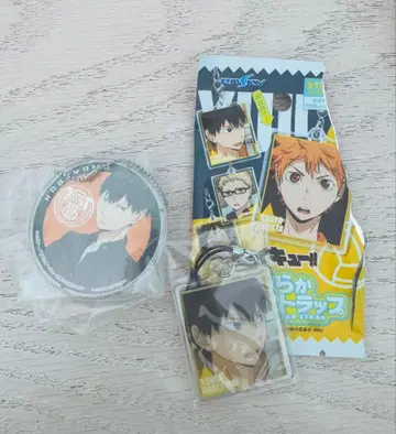 [하이큐!!] 키링+말랑 스트랩 (카게야마 토비오)