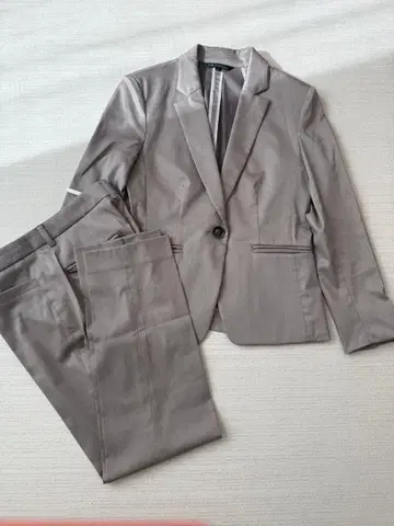 23구 S 자켓 팬츠 수트 베이지 신장 150cm 전후 봄/여름