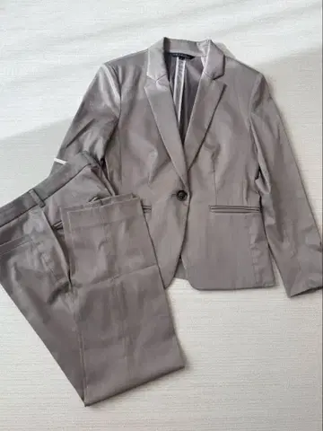 23구 S 자켓 팬츠 수트 베이지 신장 150cm 전후 봄/여름