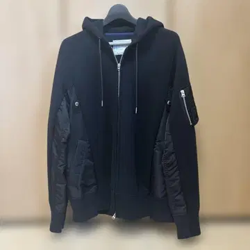 sacai Sponge Sweat MA-1 도킹 후드티