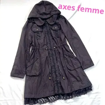 axes femme 후드 자켓 아우터 레이스