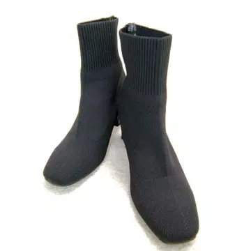 내추럴 쿠튀르 스트레치 니트 부츠 L 블랙