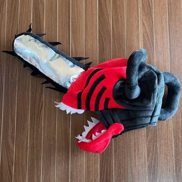 체인소 맨 덴지 인형옷 캡 모자 코스프레