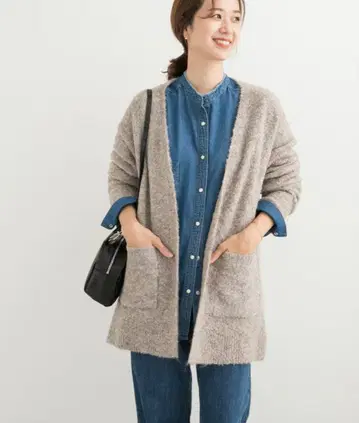 어반 리서치 도어스 부클레 니트 가디건