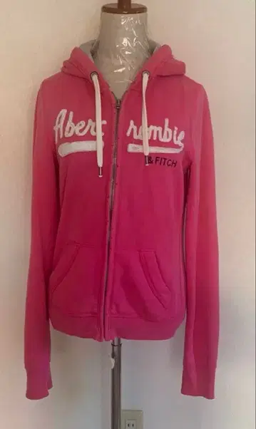 Abercombie&Fitch 여성용 후드티 핑크