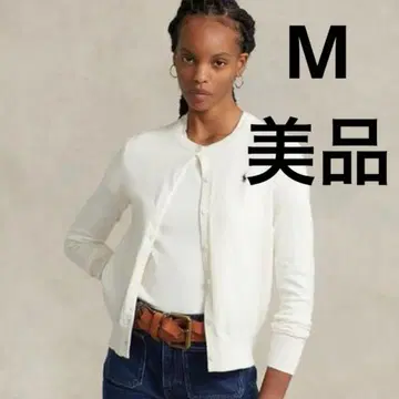 새상품급! 랄프 로렌 코튼 블렌드 가디건 M