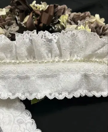 성인식 후리소데 오비 장식 천 장식 레이스 졸업식