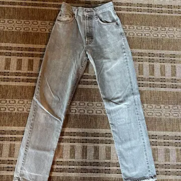 ANTIMODE 스트레이트 데님 라이트 그레이