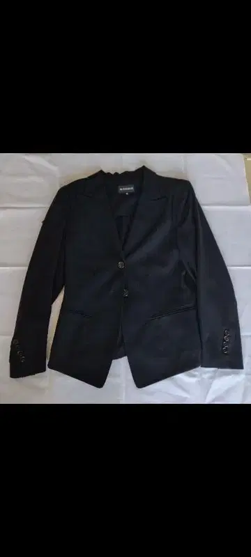 ANN DEMEULEMEESTER 2B 테일러드 자켓 42 블랙