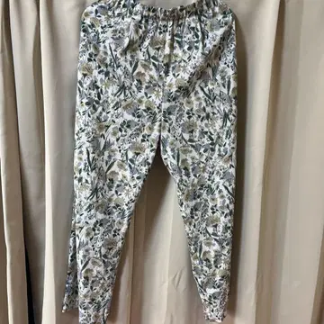 꽃무늬 이지 팬츠