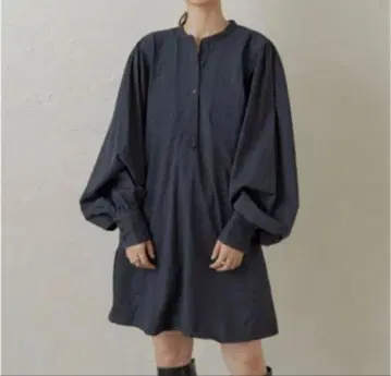 카스타네 카치 커프스 튜닉 블라우스 블라우스 원피스