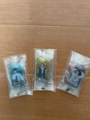 SnowMan 키링 3종 세트 (구매 혜택)