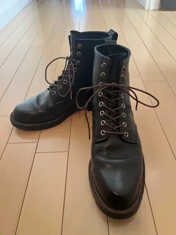 안도제화 NERO 블랙 워크 부츠