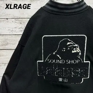 412a [ 인기 L 사이즈 ] 엑스라지 바란사 콜라보 부산 바시티 자켓