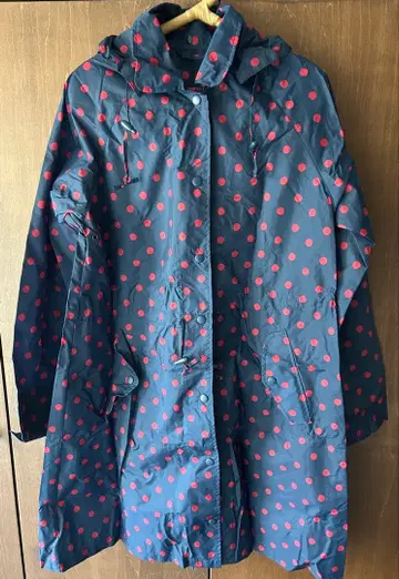 캐스키드슨 여성용 레인코트 풀턴사제 도트 무늬