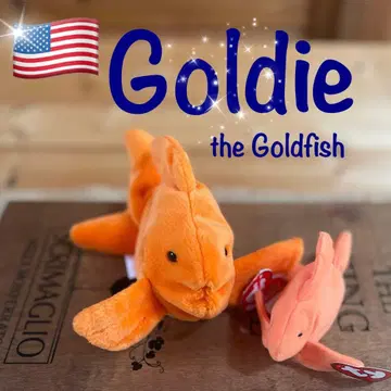 [ 구하기 어려움 특가 ] ty 비니 베이비 물고기 봉제 인형 세트