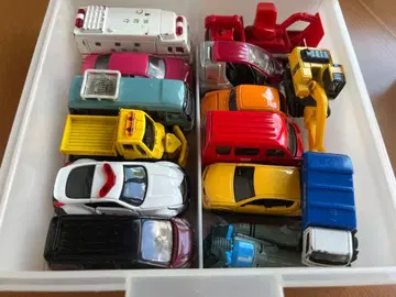 토미카 미니카 약 20대 수납 박스 포함