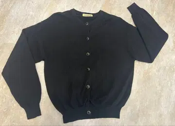 CASHMERE 블랙 가디건 M 사이즈 캐시미어 100% 블랙