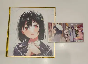 니지가사키 학원 스쿨 아이돌 동호회 입장 특전 미니 색지 미후네 시오리코