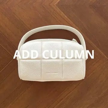 ADD CULUMN 화이트 핸드백 야마다 스콧 클럽