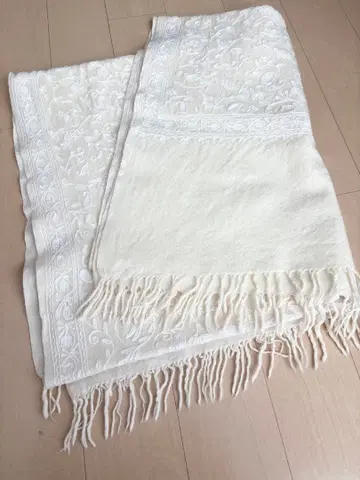 [ 새상품급 ] [ douce harmonie ] 페이즐리 무늬 대형 숄