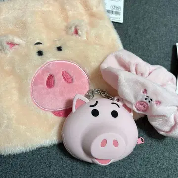 햄 코인 케이스와 헤어밴드 세트