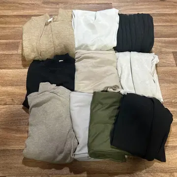 여성용 L 사이즈 가을 겨울 의류 묶음 판매