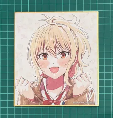 니지가사키 학원 스쿨 아이돌 동호회 입장 특전 미니 색지 미야시타 아이