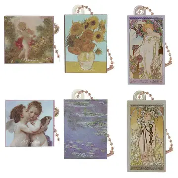 6개 세트 밀피 미니어처 컬렉션 리멘트 푸치 샘플