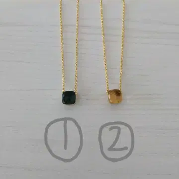 blackdia ocean 목걸이 3개 반지 1개 세트