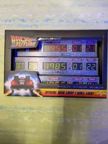 미개봉 새상품 백투더퓨처 타임 서킷 라이트 박스