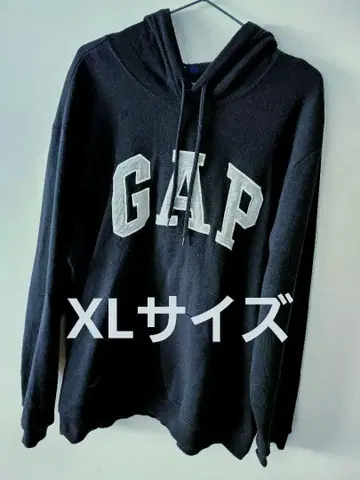 GAP 블랙 후드티 XL