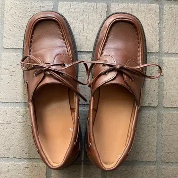 GU 데크 슈즈+E 브라운