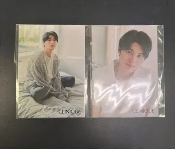 혼다 쿄야 CLINIQUE 포토 카드 2장 세트