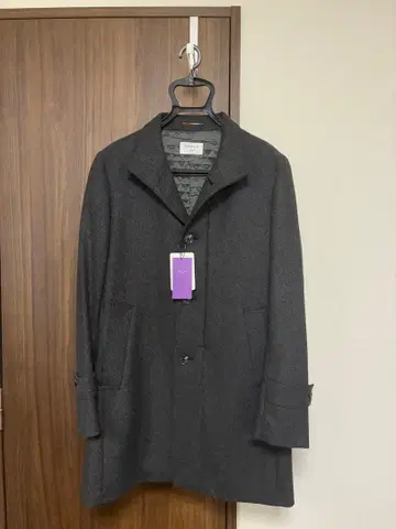 [ 익명 배송 ] 새상품 다크 그레이 체스터 코트 S 사이즈